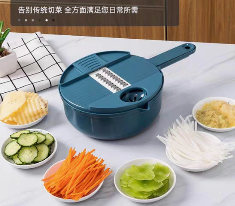 包邮多功能家庭切菜器切菜神器土豆丝切丝器胡...