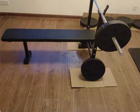 包邮【年底清仓】卧推深蹲架杠铃架可调节举重...