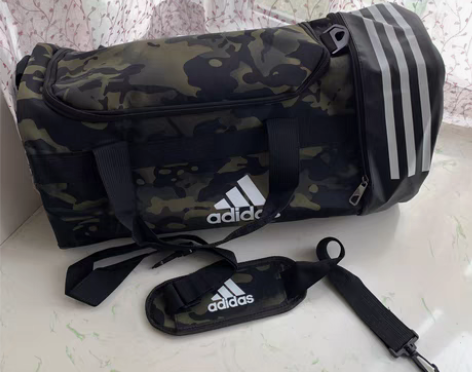 包邮Adidas阿迪达斯健身包训练包大容量...