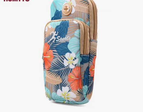 转卖【新风尚】悍途跑步手机臂包男女通用苹果...