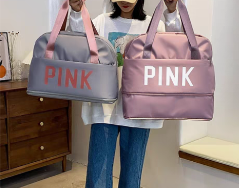 转卖短途旅行包包女大容量轻便待产袋子手提收...