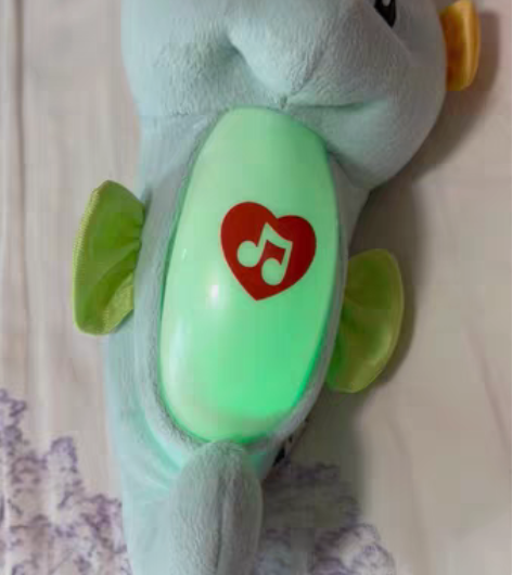 转卖【狂欢价】费雪声光安抚玩偶小海马 胎教...