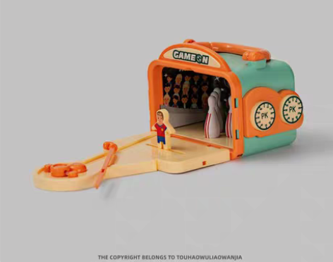 包邮无聊了玩玩保龄球!二合一桌面益智玩具 ...