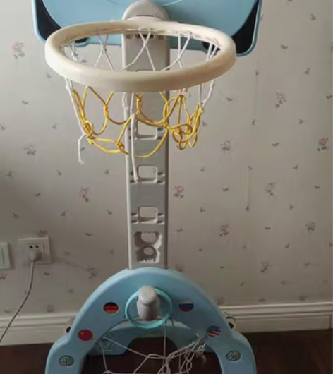 儿童篮球架室内可升降家用足球宝宝球类玩具男...