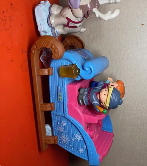 费雪儿童过家家益智玩具冰雪奇缘系列之克斯托...