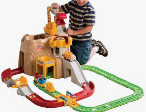 美国小泰克儿童轨道交通玩具小车 9成新 自家小朋友用过的 闲...