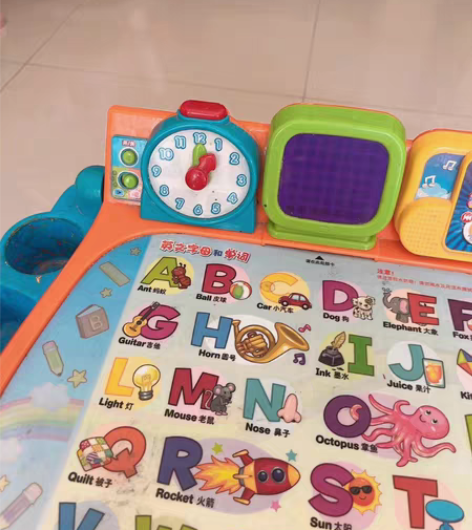 伟易达点触学习桌早教游戏桌儿童益智玩具桌子...