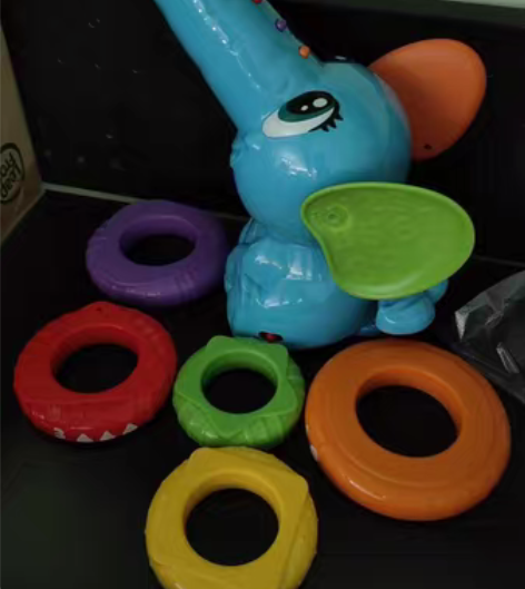 包邮超好玩 跳蛙leapfrog大象套圈 ...