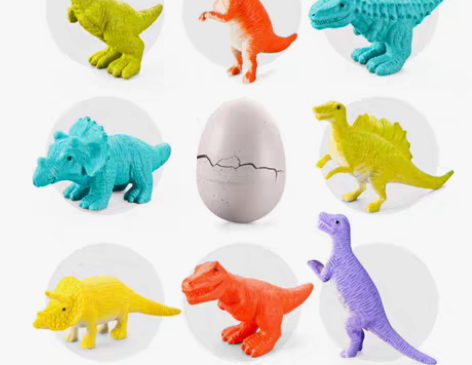 包邮纽奇破壳吧恐龙盲盒恐龙认知孵化 全新未...