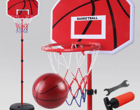 转卖勾勾手儿童篮球架可升降室内挂式投篮框宝...