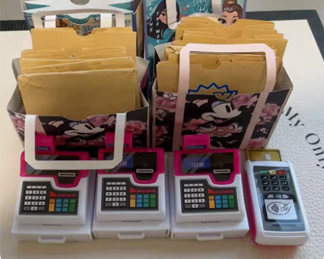 zuru五倍惊喜球 刷卡机和袋子合集 刷卡...