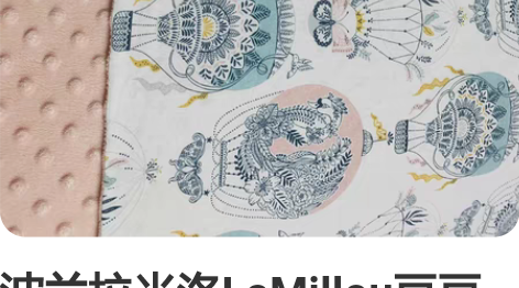 波兰拉米洛LaMillou豆豆毯 热气球款...