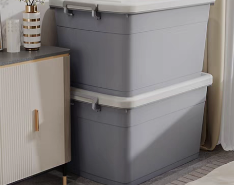 转卖佳帮手加厚特大号收纳箱塑料衣服储物盒衣...