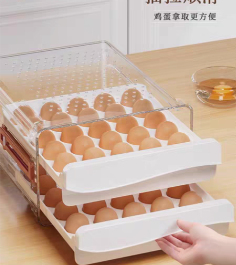 包邮佳帮手鸡蛋收纳盒 尺寸没量好 99新 ...
