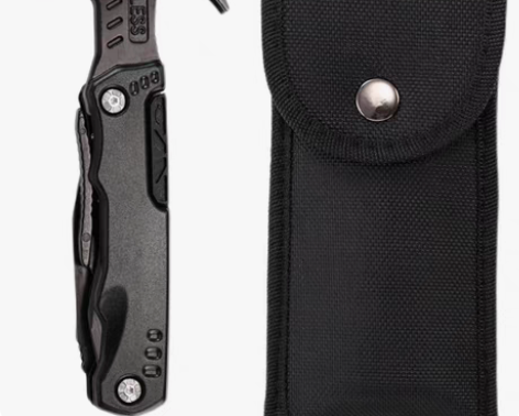 户外多功能钳锤羊角锤车载安全折叠锤破窗逃生...