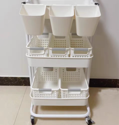 包邮宜家同款 卧室床头厨房落地蔬菜置物架美...