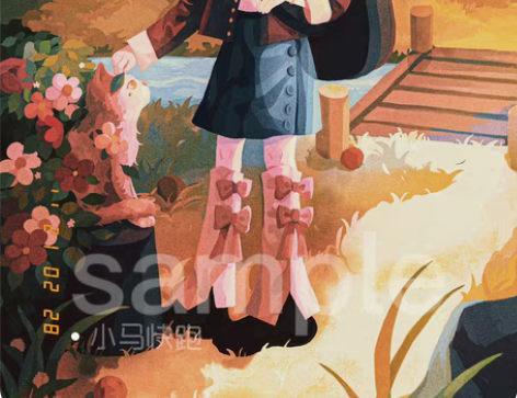 【约稿】头像/插画/包装/平面设计/全身立...