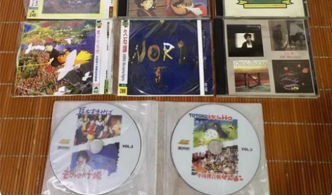 包邮吉卜力宫崎骏动漫电影作品主题歌精选集与...