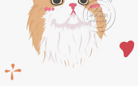 包邮q版头像定制漫画宠物猫咪logo设计狗...