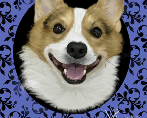 宠物头像定制手绘～来找我来找我 感兴趣的话...