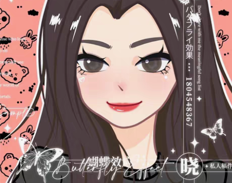 包邮版手绘头像定制卡通人物形象 欢迎来私我...