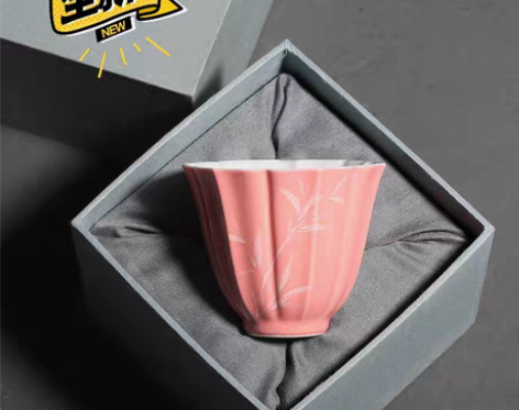 包邮#节后鱼生##限时特惠景德镇手绘主人杯...