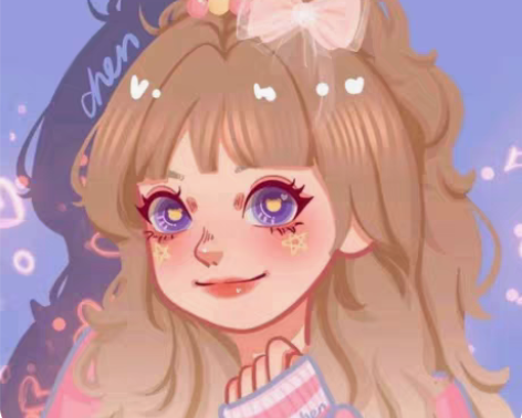 包邮【超低价】甜酷鸭鸭风Q版手绘头像定制设...