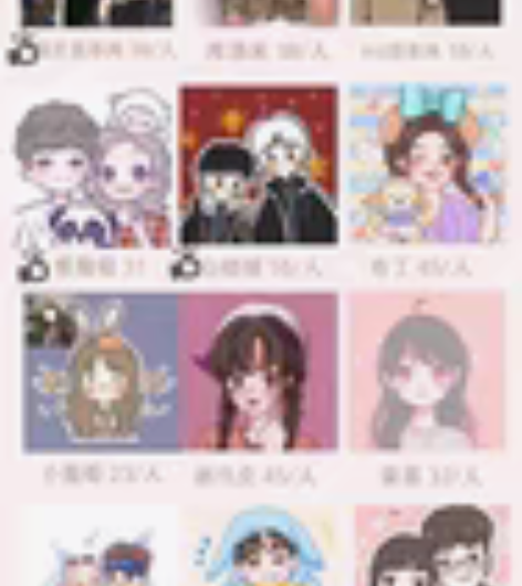 手绘q版头像 卡通人物形象 真人照片手绘定...