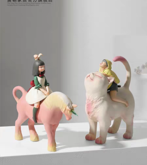 转卖唐朝家居 北欧设计师装饰品样板房摆件 ...