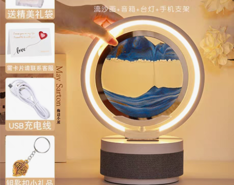 转卖乔迁新居之喜，暖房搬家礼物，流沙画摆件...