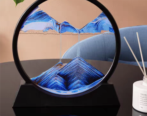 转卖创意轻奢解压艺术沙漏摆件客厅桌面办公室...