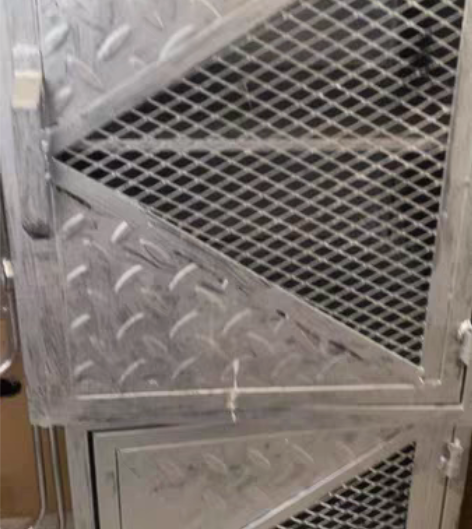 卧室简约现代新款loft工业风个性储物柜铁...