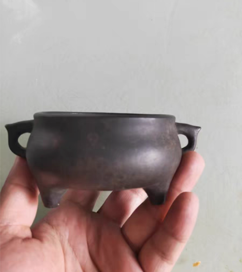 包邮大明宣德炉，包浆温润老道，造型漂亮，底...