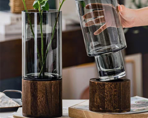 包邮轻奢北欧风玻璃花瓶清货了！轻奢创意花瓶...