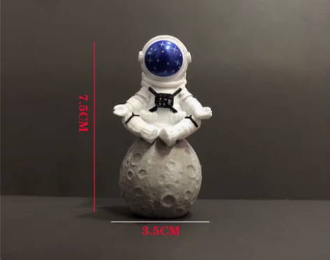 包邮宇航员摆件创意迷你客厅桌面收藏品家居打...
