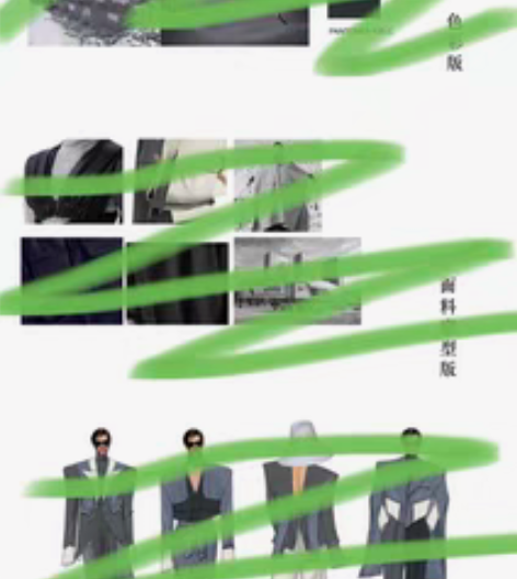 服装效果图，服装系列设计，男装设计 灵感来...