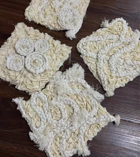 包邮《侘寂风》面料再造 面料改造 服装设计...