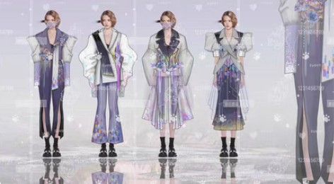 服装效果图/灵感版/色彩版/款式图/马克笔...