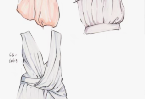 免费送!!! 北服考研 服装效果图 手绘时...