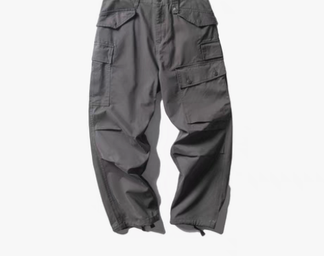 转卖ULVG 日系工装裤男潮飘带裤子ins...