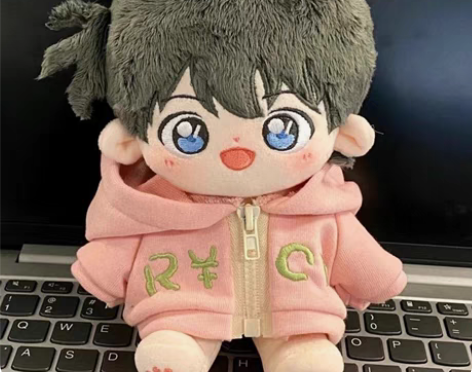 棉花娃娃 柯南 全新可可豆 无骨 有出生证 棉花娃娃拍下不退...