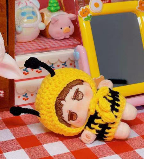 【现货】小蜜蜂娃衣套装 连体衣 棉花娃衣1...