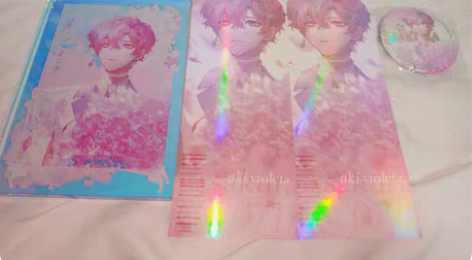 包邮出uki violeta同人谷 亚克力...