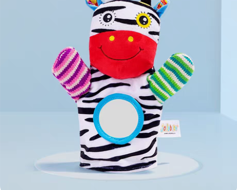 转卖jollybaby动物安抚手偶互动指偶...