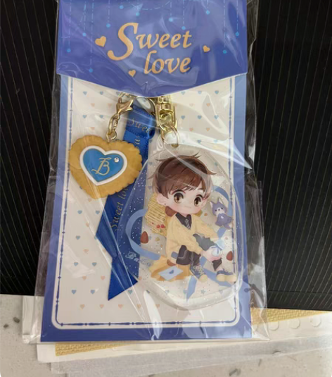 包邮恋与制作人 白起 巧心恋曲挂件 全新未...