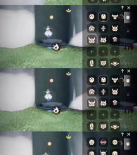 包邮光遇B989 V渠全图重组王子五季武士...