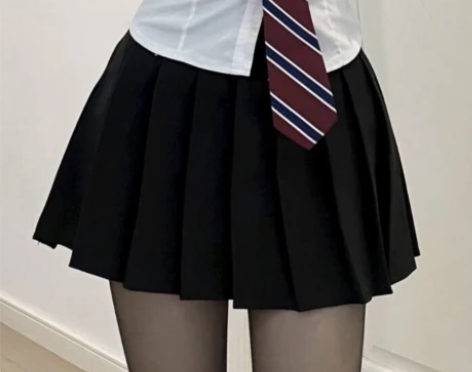 转卖学生百搭显瘦有内衬高腰jk裙百褶裙A字...