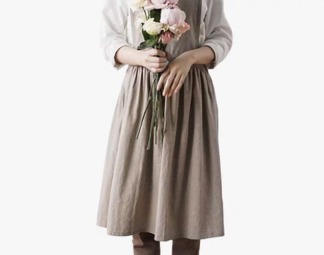 转卖连衣围裙加长过膝 有7件未拆封的，20...