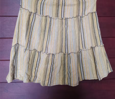 朋友从西班牙买回来的民族风裙子，纯棉，没有...