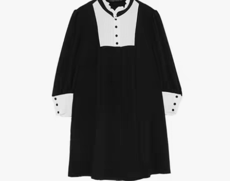 转卖ZARA  春夏秋冬学院风气质七分袖黑...